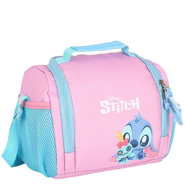 Lancheira Térmica Baby Stitch Rosa - Disney