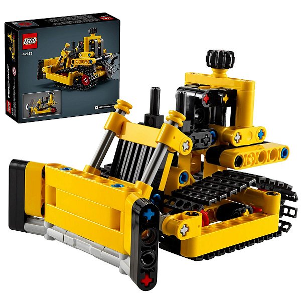 LEGO® Technic™ - Trator de Esteira para Trabalhos Pesados - 195pcs - 42163