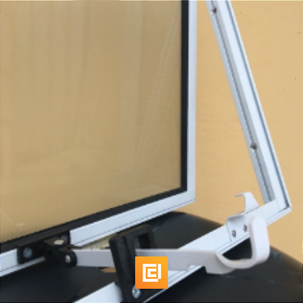 JANELA MAXIM-AR 1 SECÃO VIDRO MINI BOREAL ALUMÍNIO BRANCO - LINHA RESISTENCE