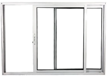 JANELA DE CORRER 2 FOLHAS (1 FIXA) SEM GRADE ALUMÍNIO BRANCO - LINHA PREMIUM