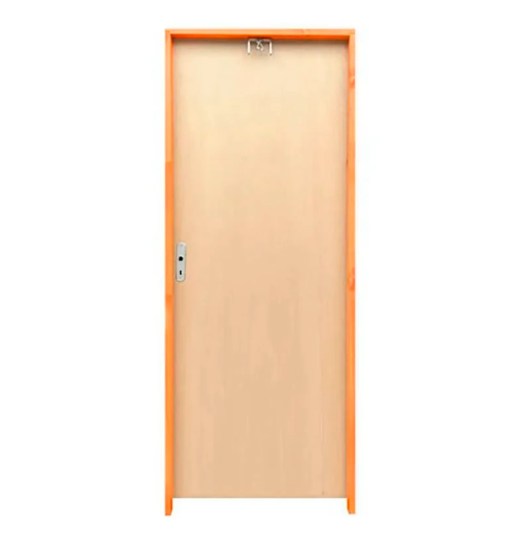 PORTA MADEIRA LISA MISTA C/ FECHADURA COMUM BAT 9 ECOLÓGICO