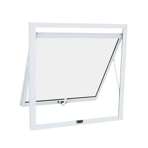 DUPLICADO - JANELA MAXIM-AR 1 SEÇÃO ALUMÍNIO BRANCO SEM GRADE - LINHA PREMIUM