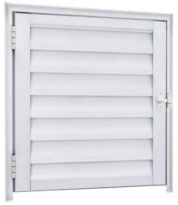DUPLICADO - PORTA ABRIGO ALUMÍNIO BRANCO - LINHA 25