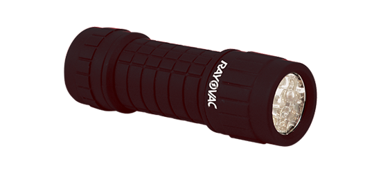 Lanterna Rayovac 9 LED 3 Pilhas AAA