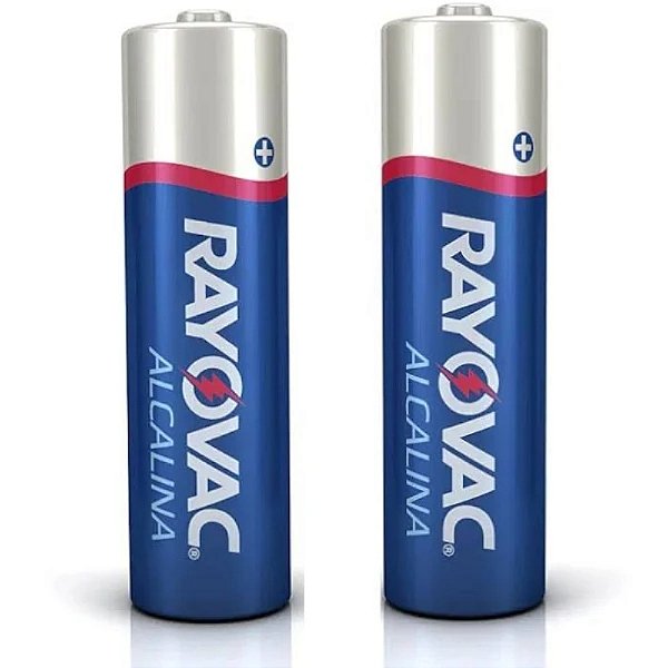 Pilha Alcalina Rayovac AAA (Palito) - 1 Cartela com 2 Pilhas