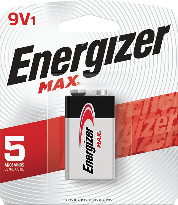 Bateria Alcalina Energizer Max 9v 1 Pilha