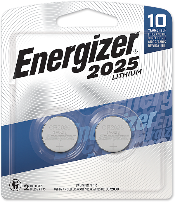 Bateria Energizer Cr2025 2 unidades