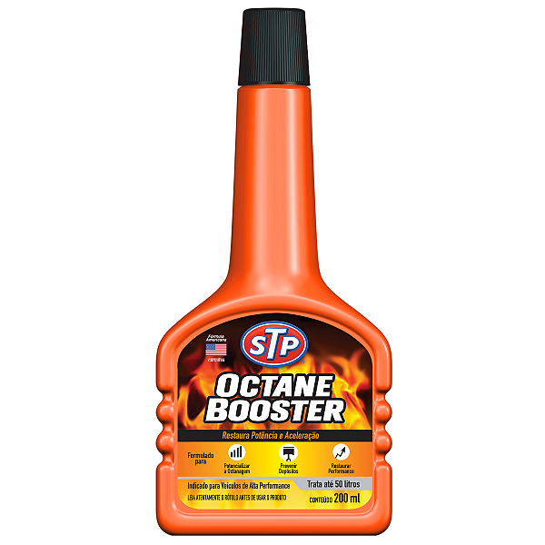 Tratamento de Sistema de Injecao Octane Booster STP 236ml