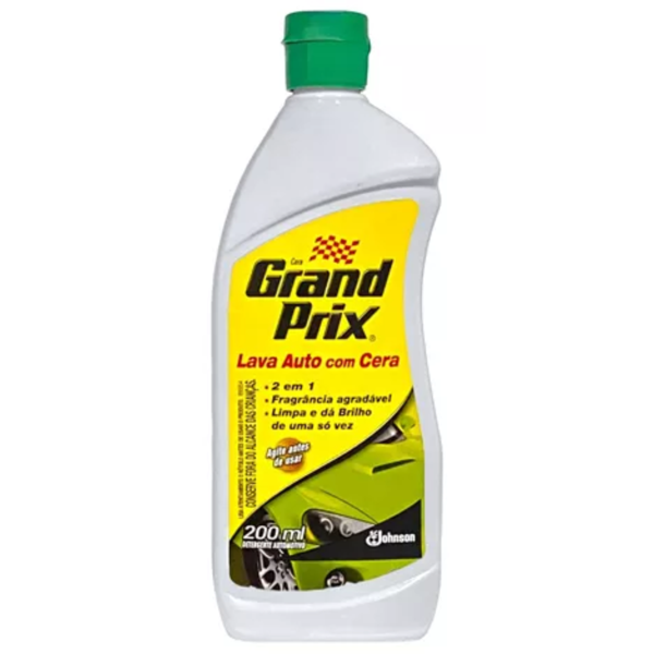 Cera Líquida Grand Prix Lava Auto 200ml
