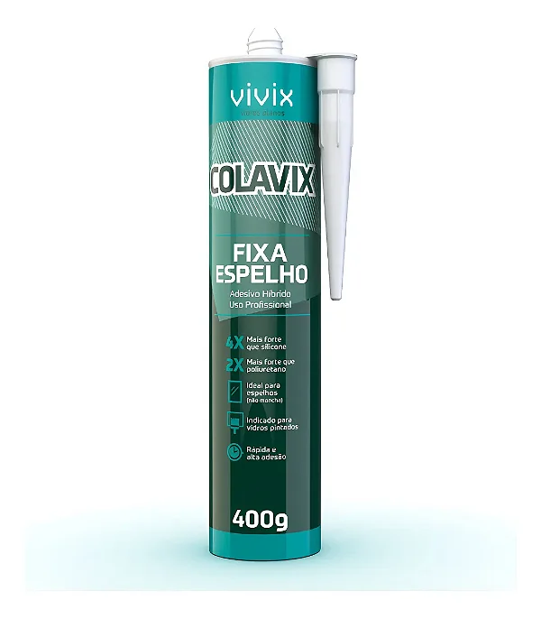 Fixa Espelho Colavix Adesivo Híbrido 400G