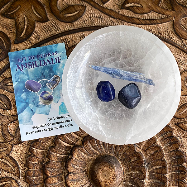 Kit de Pedras Ansiedade