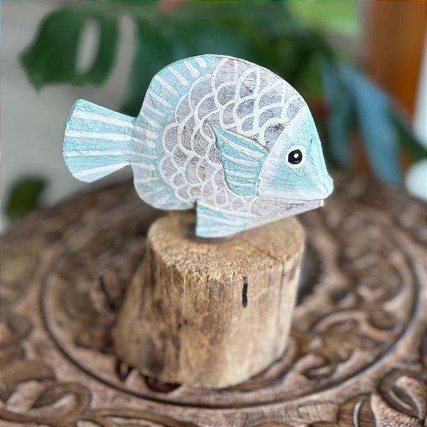Escultura de Peixe de Bali
