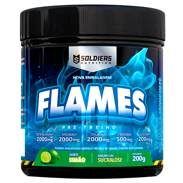 Pré-Treino Flames 200g - Soldiers Nutrition
