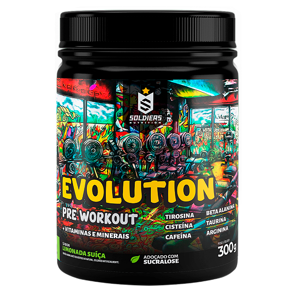 Pré-Treino Evolution Pré Workout 300g - Soldiers Nutrition