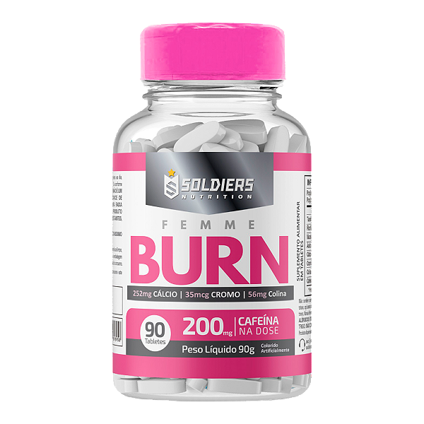 Termogênico Femme Burn 90g - Soldiers Nutrition