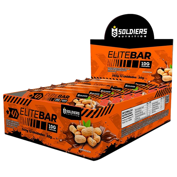 Elitebar 30g Barra De Proteína - Soldiers Nutrition