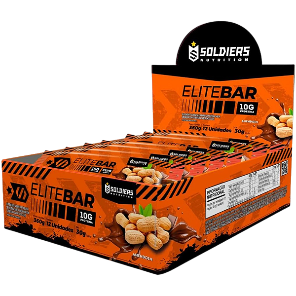 Elitebar 30g Barra De Proteína - Soldiers Nutrition