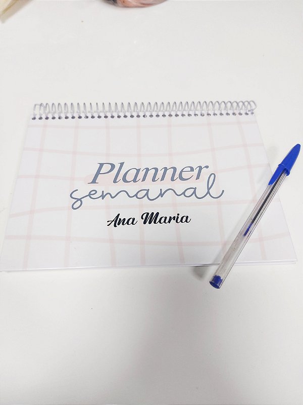 Planner Semanal A5 Capa Dura