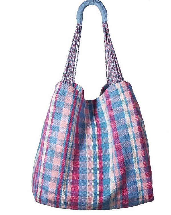 ALMA COLORI BAG - AZUL/ROSA