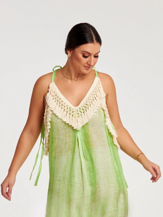 VESTIDO ERICA VERDE TAM:M