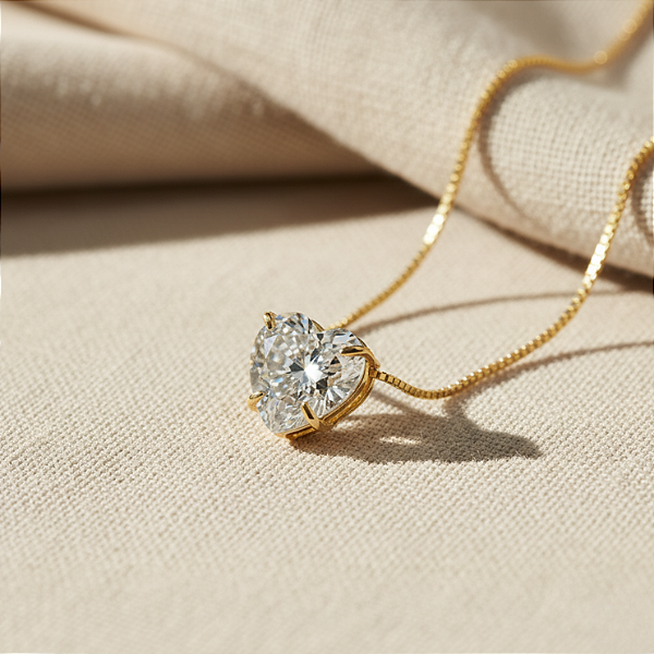 Pingente Ouro 18k Ponto de Luz Coração 6mm Zircônia Branco