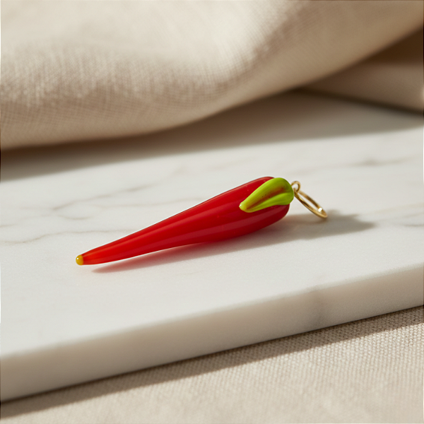 Pingente Pimenta Ouro 18k