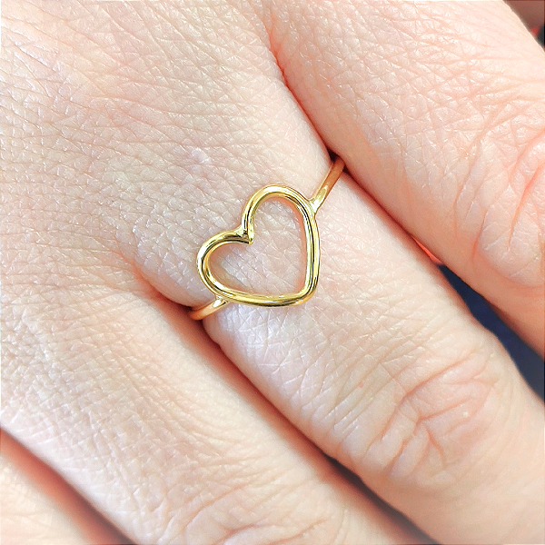 Anel Lovely em Ouro 18k