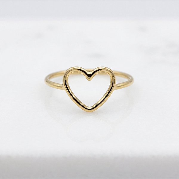 Anel Lovely em Ouro 18k