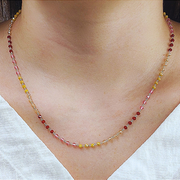 Colar Prata Nascer do Sol