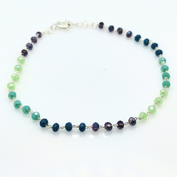 Pulseira Brilho Lunar em Prata