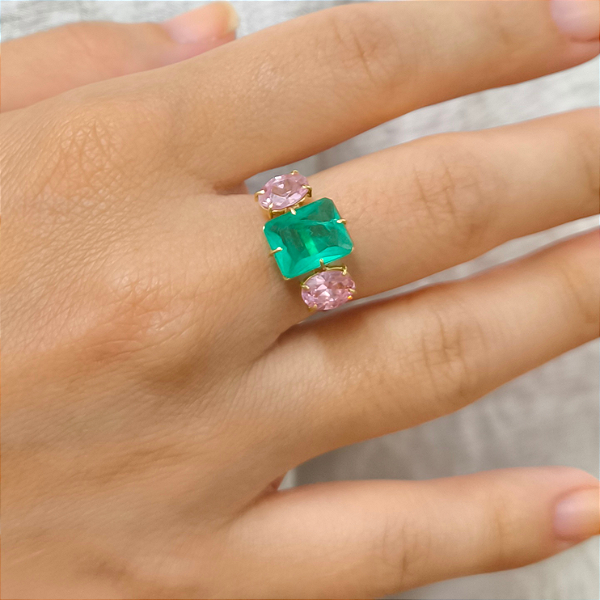Anel Luce dell'Amore em Ouro 18k