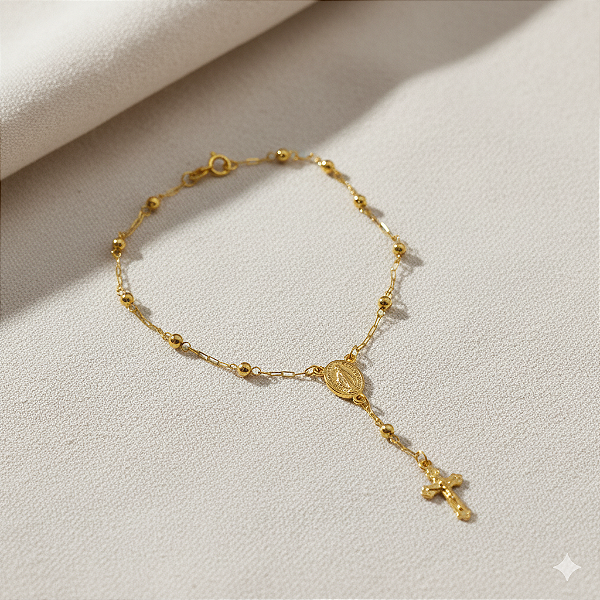 Pulseira Dezena Ouro 18k