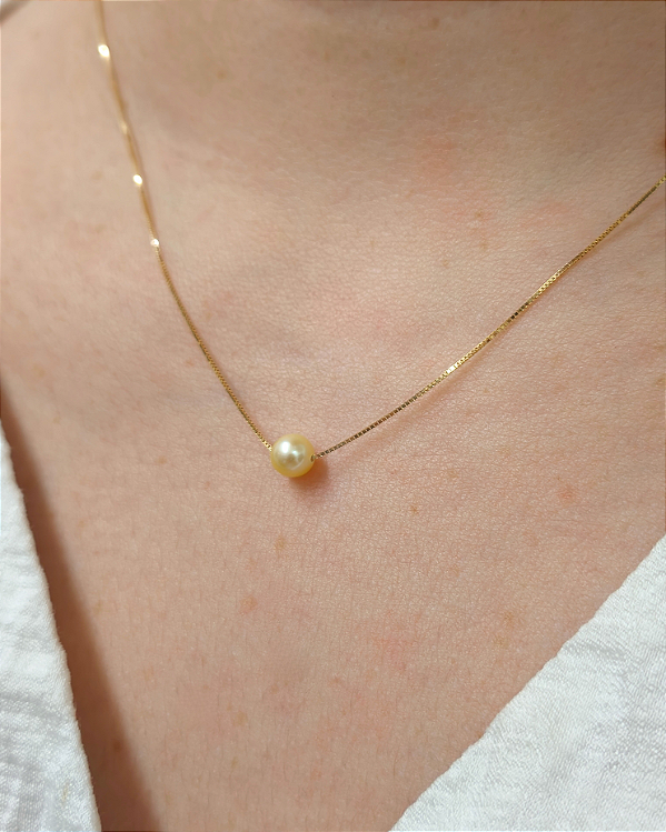 Colar Luna Ouro 18k