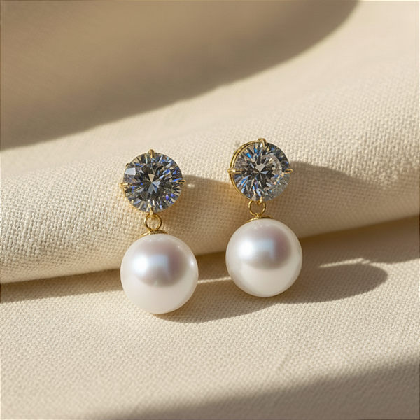 Brinco Lumar em Ouro 18k