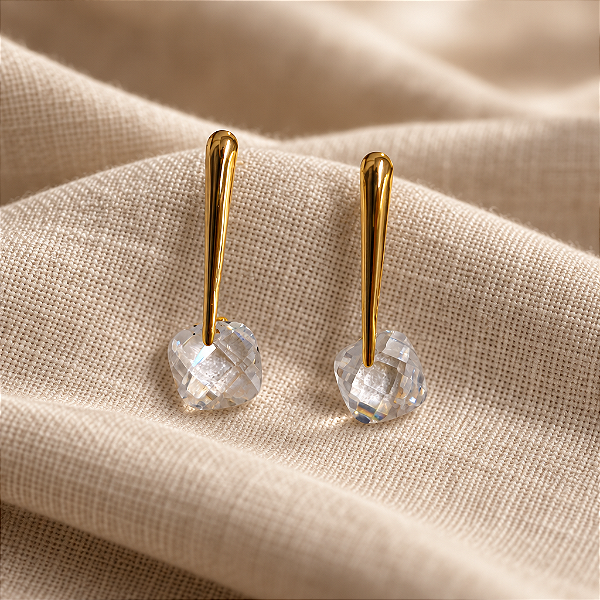 Brinco Lucci em Ouro 18k