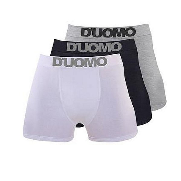 Kit Com 4 Cuecas D Uomo Boxer Com Costura P Casa Dona