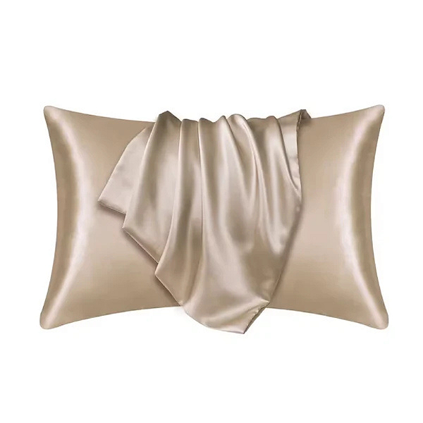 Fronha de Cetim Anti Frizz Casa Dona Ultramacio Cor Bronze 70x50