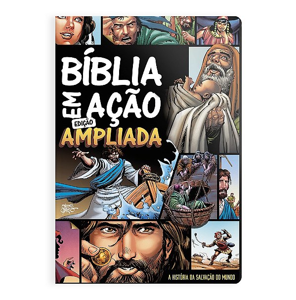 Livro Bíblia em ação - Capa dura impressa única