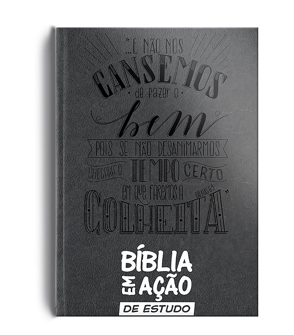 Livro Bíblia em ação de estudo - Versão mensagem - Luxo c...