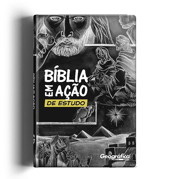Livro Bíblia em ação de estudo - Versão mensagem especial