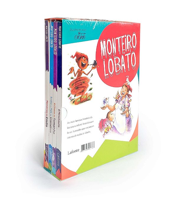 Box - Monteiro Lobato - 04 Vols. - As Aventuras No Sítio ...