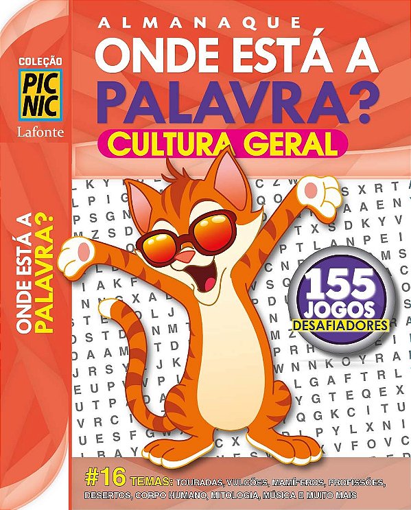 Livro COELÇÃO PIC NIC - ONDE ESTÁ A PALAVRA- CULTURA GERA...