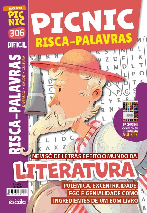 Livro Picnic Risca-Palavras - Difícil: 306 - literatura
