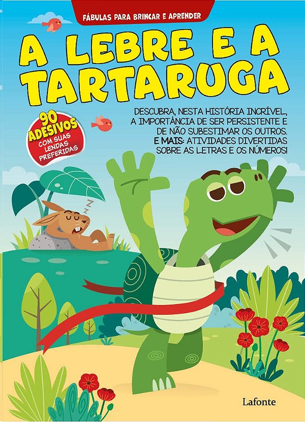 Livro A Lebre e a Tartaruga
