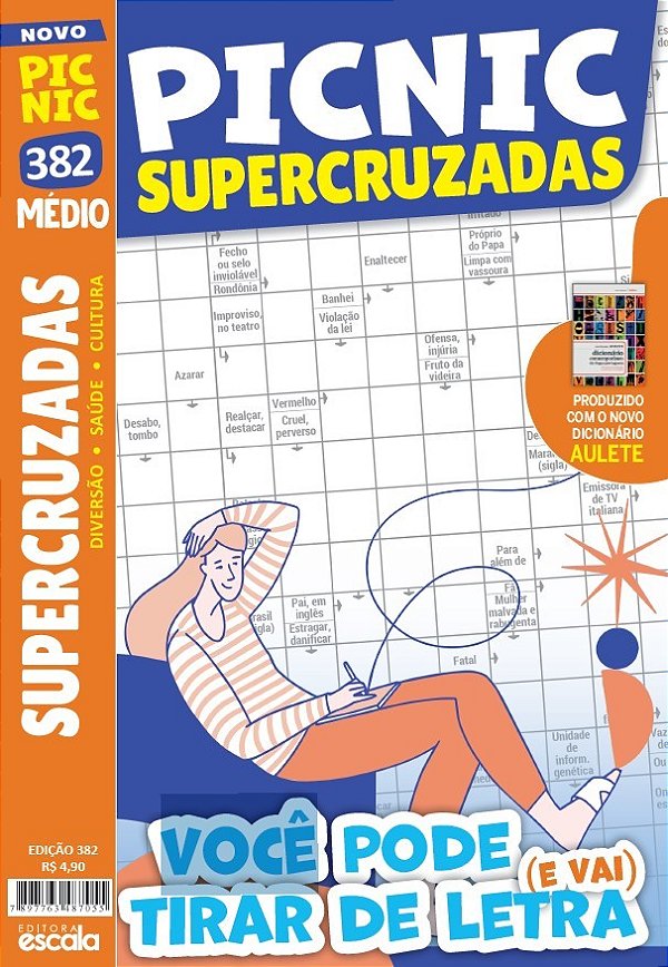 Livro Picnic Supercruzadas - Médio: 382 - você pode tirar de le...