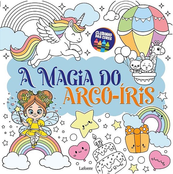 Livro A Magia Do Arco-Íris - Clubinho Das Cores