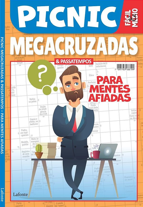 Livro Picnic - megacruzadas para mentes afiadas: & passatempos