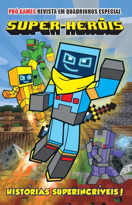 Livro Pró-games - Revista em quadrinhos especial: Minecra...