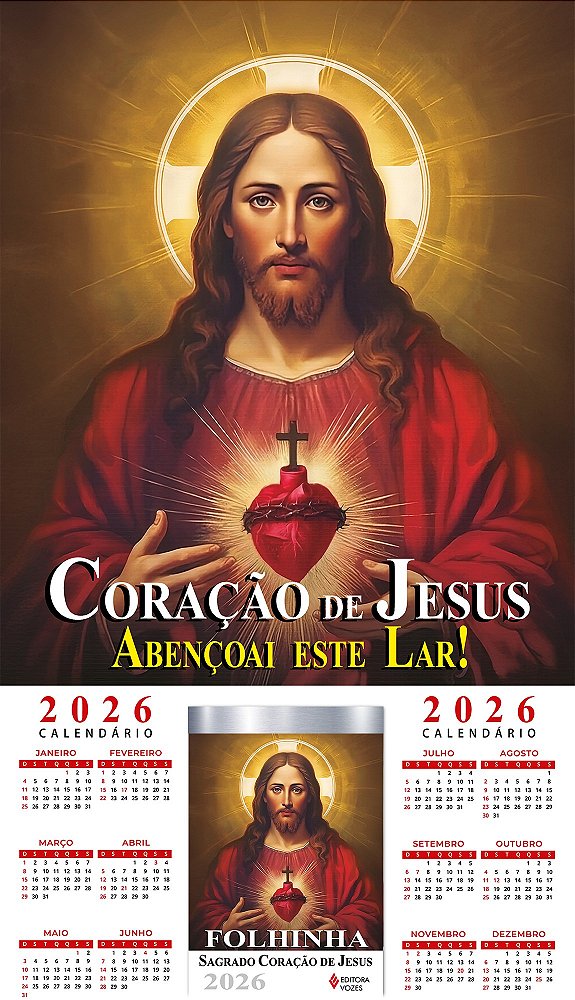 Livro Folhinha S. C. Jesus 2026