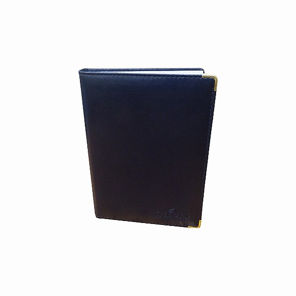 Livro Diário Vozes luxo 2026 - Azul marinho